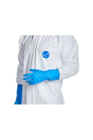 Dupont Tyvek 500 Xpert Başlıklı Kimyasal Koruyucu Tulum - L