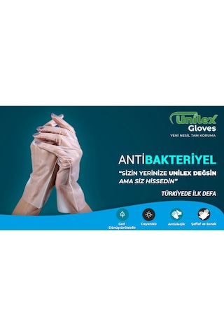 Unilex Tek Kullanımlık Eldiven 100'lü L L