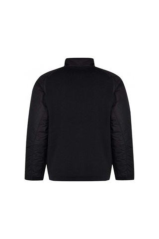 Boss Panoramica Hybrid Knit Jacket Erkek Ceket Siyah Siyah