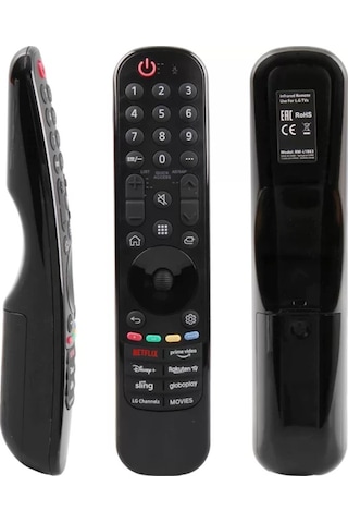 Sh Rm-l1863 Lg Netflix Prime Video Rakuten Sling Disney+ Tuşlu Lcd Led Tv Kumanda Najmaddin