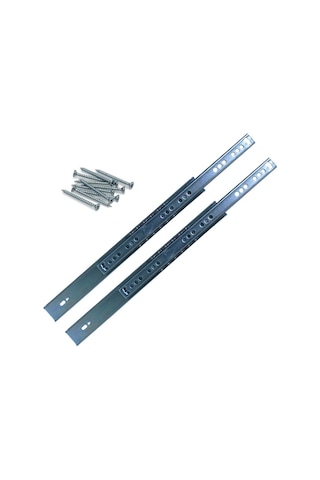 27 Mm X 27,8 Cm Bilyalı Dolap Çekmece Rayı Gümüş 27 Mm X 27,8 Cm Bilyalı Dolap Çekmece Rayı Gümüş