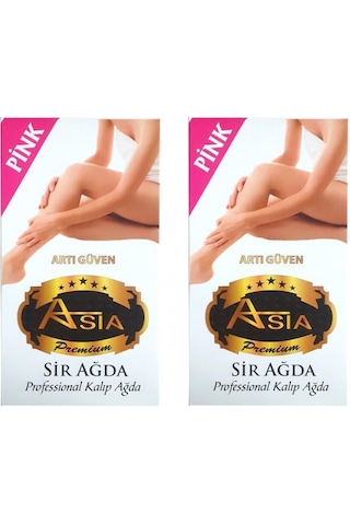 Asia Kalıp Sir Ağda Pudralı Pembe 2 x 500 G