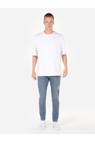 Colin's Colins 041 Danny Dar Kesim Düşük Bel Dar Paça Mavi Jean Erkek Pantolon Cl1070538 Denim