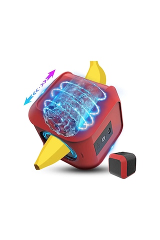 Carmine Git Gel Yapabilen Şarjlı Su Geçirmez Mastürbatör