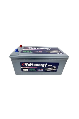Volt Energy 12 V 225 Amper Deep Cycle Marin Jel Nanocarbon Akü