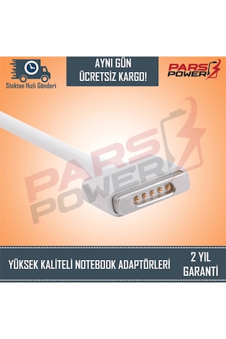 Apple Uyumlu MacBook Air 11" A1465 Early 2015 Adaptör Şarj Aleti-Cihazı-Pars Power