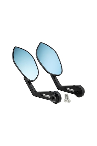 Vespa Gts-lx Gidon Aynası Oval Parlak Siyah Takım / Zelıonı