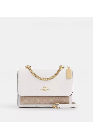 Coach Klare Crossbody Bag Kadın Omuz Çantası Krem