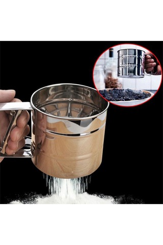 Metal Un Eleği Küçük Boy 1015-k Asorti