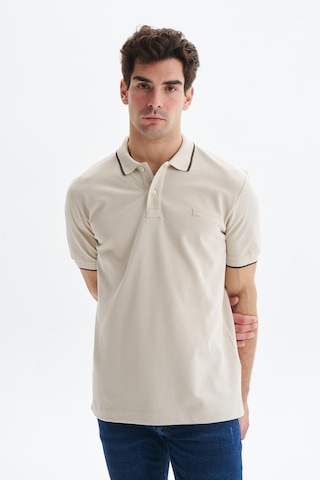 Arma Erkek Battal Büyük Beden Basic % 100 Pamuk Pike Polo Yaka Tişört Y29374870202 Bej