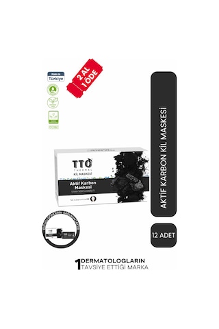 Tto Thermal Aktif Karbon Maskesi Siyah Nokta Karşıtı