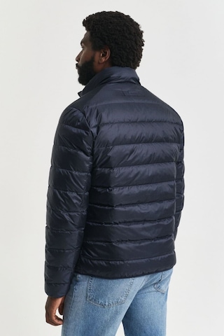 Gant Erkek Regular Fit Dik Yaka Kapitoneli Şişme Mont - Lacivert Evenıng Blue