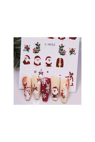 3d Yapışkan Sticker Tırnak Dövmesi Nail Art 50783175