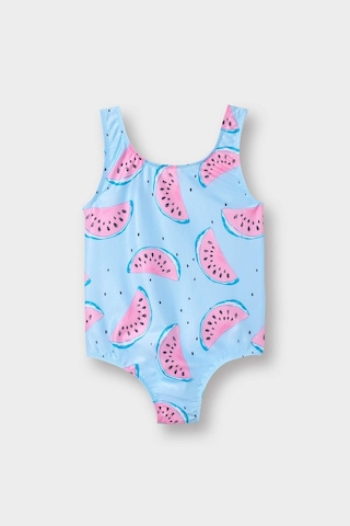Defacto Kız Bebek Karpuz Desenli Mayo C0788a525smbe406
