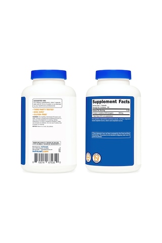 Nutricost N-acetyl L-cysteine N.a.c 600mg, 180 Capsules.abd...