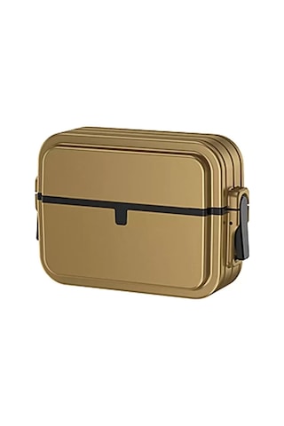 Mepa Newface Apple Uyumlu AirPods 3 3.nesil 404 Kilitli Kılıf - Gold Najmaddin