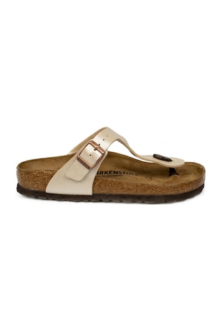 Birkenstock Gizeh Bs Parmak Arası Beyaz Kadın Terlik Beyaz