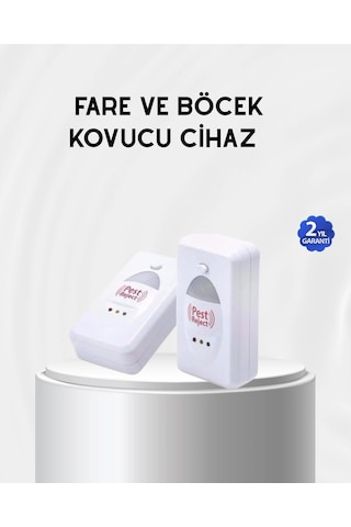 Zenvia Fare, Sivrisinek Ve Böcek Kovucu Ultrasonik Cihaz Güvenli Ve Kimyasalsız Çözüm Znv2026