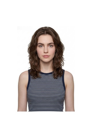 Crop Kadın Top Lacivert