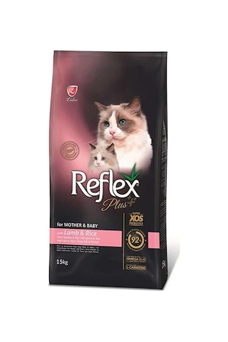 Reflex Plus Mother ​​&​​ Baby Kuzu Etli Kedi Maması 15 KG