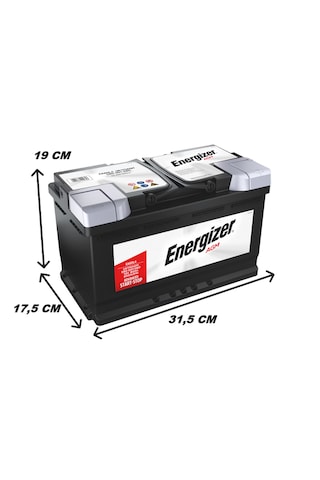 Energizer Premium Start-stop Agm 12 V 80 Ah Akü