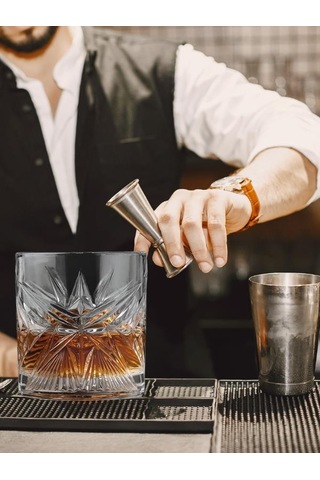 Perlotus 210 Cc Cielora Kristal Küçük Viski Kadehi Bardak-1 Adet Yılbaşı Hediye
