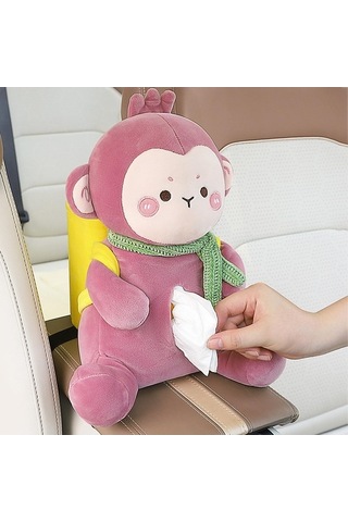 Createtech Tutucu Maymun Kutusu Karikatürlü Homyl Doku Çöp Canlı Araba Eo Diğer