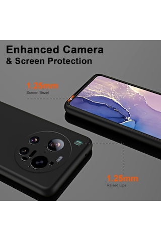Xiaomi Mi 17 Ultra İle Kılıf Içi Kadife Lansman Tasarım Telefon Kılıfı Kapak Siyah