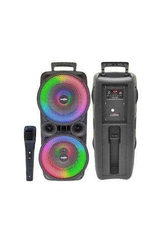 Taşınabilir Bluetooth Karaoke Hoparlör Parti Veya Toplanti Anfisi Yüksek Ses Extra Bass Lt-090-132282