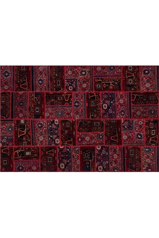 Eşsiz Ve Büyüleyici Patchwork Halı 230x160 Cm 6354