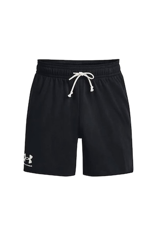 Under Armour Ua Rival Terry 6in Short Erkek Şort 1382427-001 Siyah-siyah