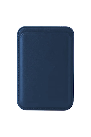 Magesafe Manyetik Standlı Pu Deri Kartlık - Magnetic Leather Wallet