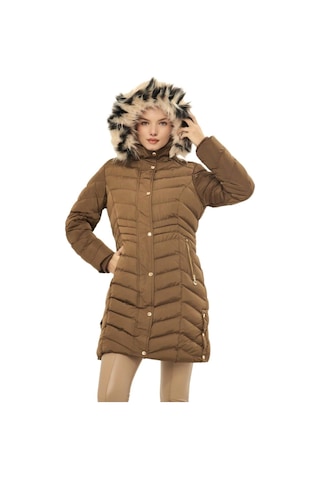 Kadın Büyük Beden Kapüşonlu Spor Mont M5302 Bgl-st03221 001