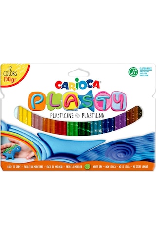 Carioca Plasty Kurumayan Oyun Hamuru 12 Renk 150 Gr. 42691