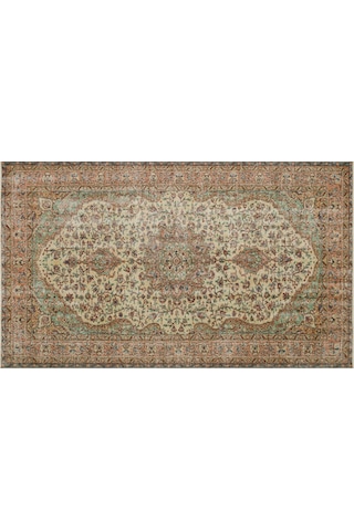 Osmanlı İmparatorluğu'nu Yansıtan El Dokuma Halı 156 X 263 Cm 9165