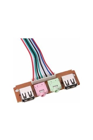 9 Pin Ön Panel Usb 2.0 3.5Mm Kulaklık Mikrofon Kablosu 4272P Bilg