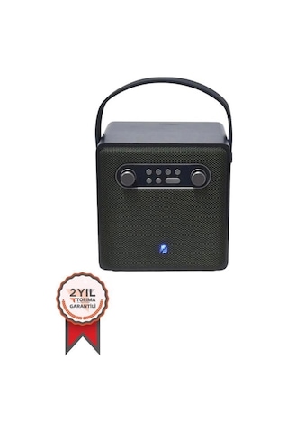 Ceylan Adam Bts-1688 Yeşil Mikrofonlu Karaoke Bluetooth Hoparlör