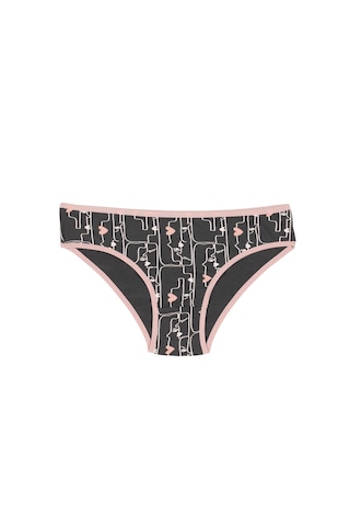 Nixci İntimates %95 Pamuk Normal Bel Kadın Külot Slip Bikini Külot Klasik Model Çok Renkli 1