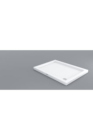 Shower 80x130 Dikdörtgen Flat Duş Teknesi H:7 Cm