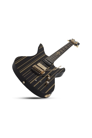 Schecter Synyster Custom Fr Elektro Gitar (Gloss Black & Gold