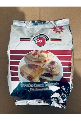 Fo 2'li Set Toz Krema Ve Toz Krem Şanti Hediyeli - Pastacı Kreması - Şanti