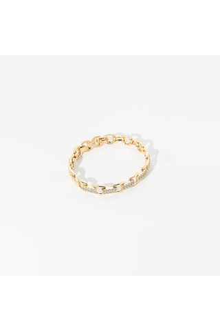 Biem Altıgen Model Xuping Bileklik Gold/gümüş