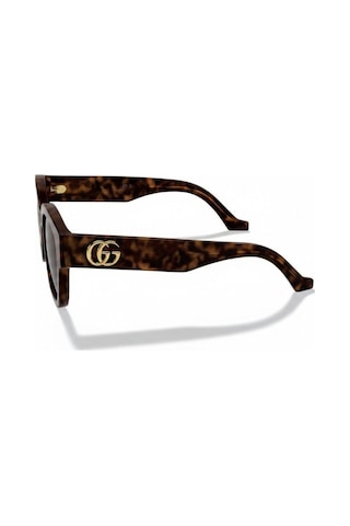 Guccı 1550sk-54 002 Güneş Gözlüğü Kahverengi
