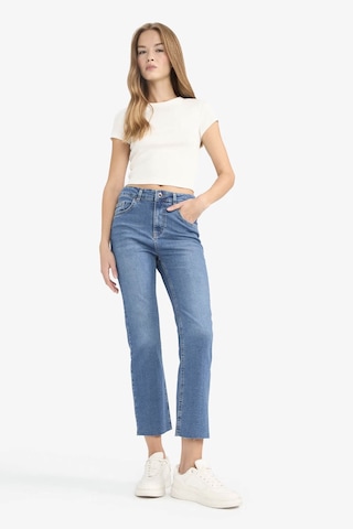 Defacto Crop Flare Fıt Mavi Kadın Jean Pantolon G2217ax/nm28 Mavi