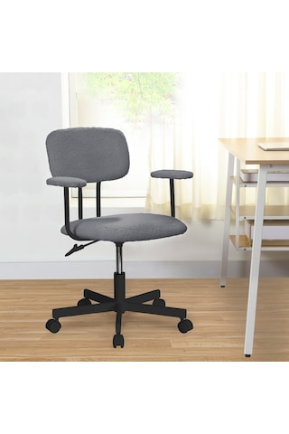 Teddy Çalışma Sandalyesi - Koyu Gri 64x63x74-83 Cm