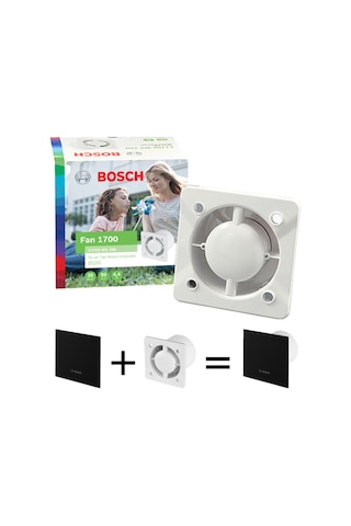 Bosch F1700 WS 100 Sessiz Duvar Tipi Aksiyal Fan