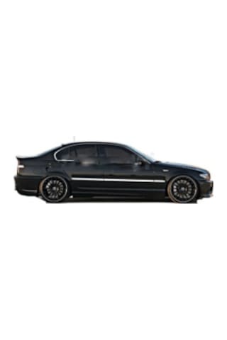 Bmw E46 Uyumlu Yan Kapı Çıtası 1997-2006 Paslanmaz Çelik Parça