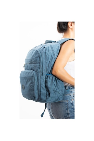 Baginn 571 Collection Okul Çantası Çok Cepli Yağmur Geçirmez Klinkır Kumaş
