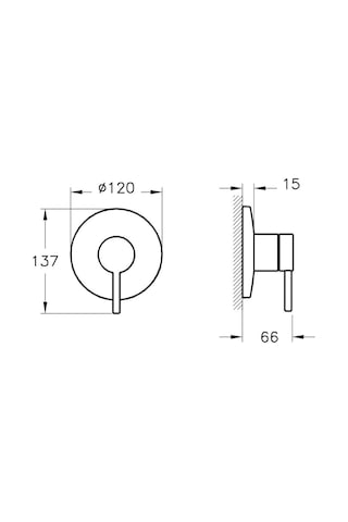 VitrA Origin Ankastre Sıva Üstü Lavabo Bataryası Mat Siyah A4262136