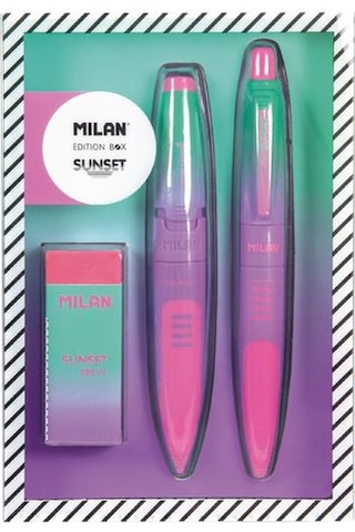 Mılan 6355snp Sunset Pembe Kalem Hediye Set